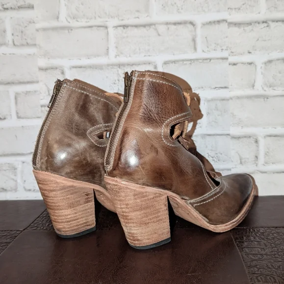 Freebird by Steven Brown Lace-Up Wedges - Picture 4 of 11